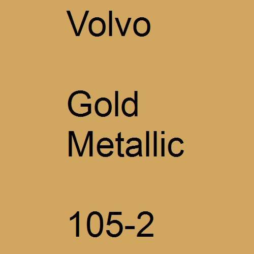 Volvo, Gold Metallic, 105-2.